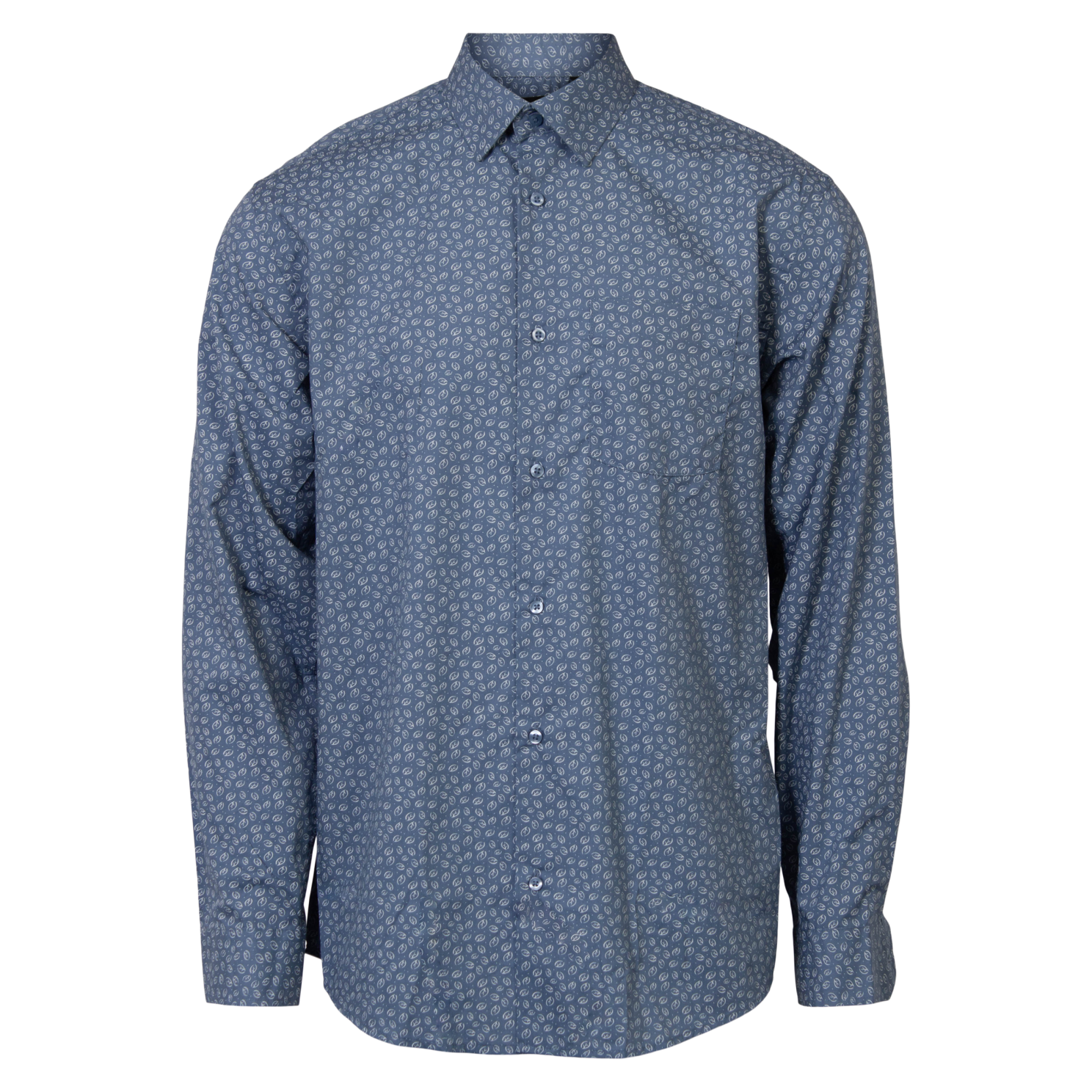 Køb Carnét Ash Herre Skjorte - Coronet Blue - 3XL online billigt tilbud rabat tøj