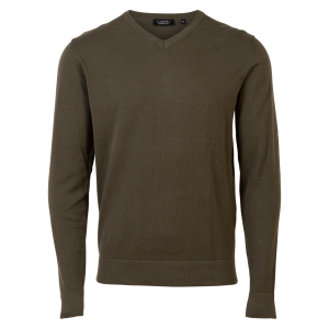 Køb Carnét Bob Herre Striktrøje - Olive Night - M online billigt tilbud rabat tøj