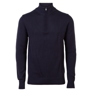 Køb Carnét Brad Herre Striktrøje - Navy - S online billigt tilbud rabat tøj