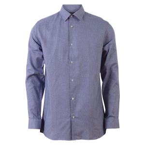 Køb Carnét Dobby Herre Skjorte - Navy Check - XL online billigt tilbud rabat tøj