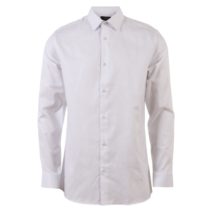 Køb Carnét Dobby Herre Skjorte - White - 2XL online billigt tilbud rabat tøj