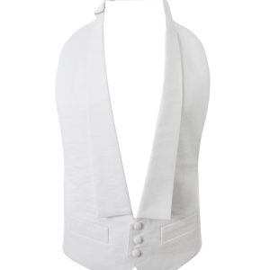 Køb Carnét Gus Herre Habitvest - White - M online billigt tilbud rabat tøj