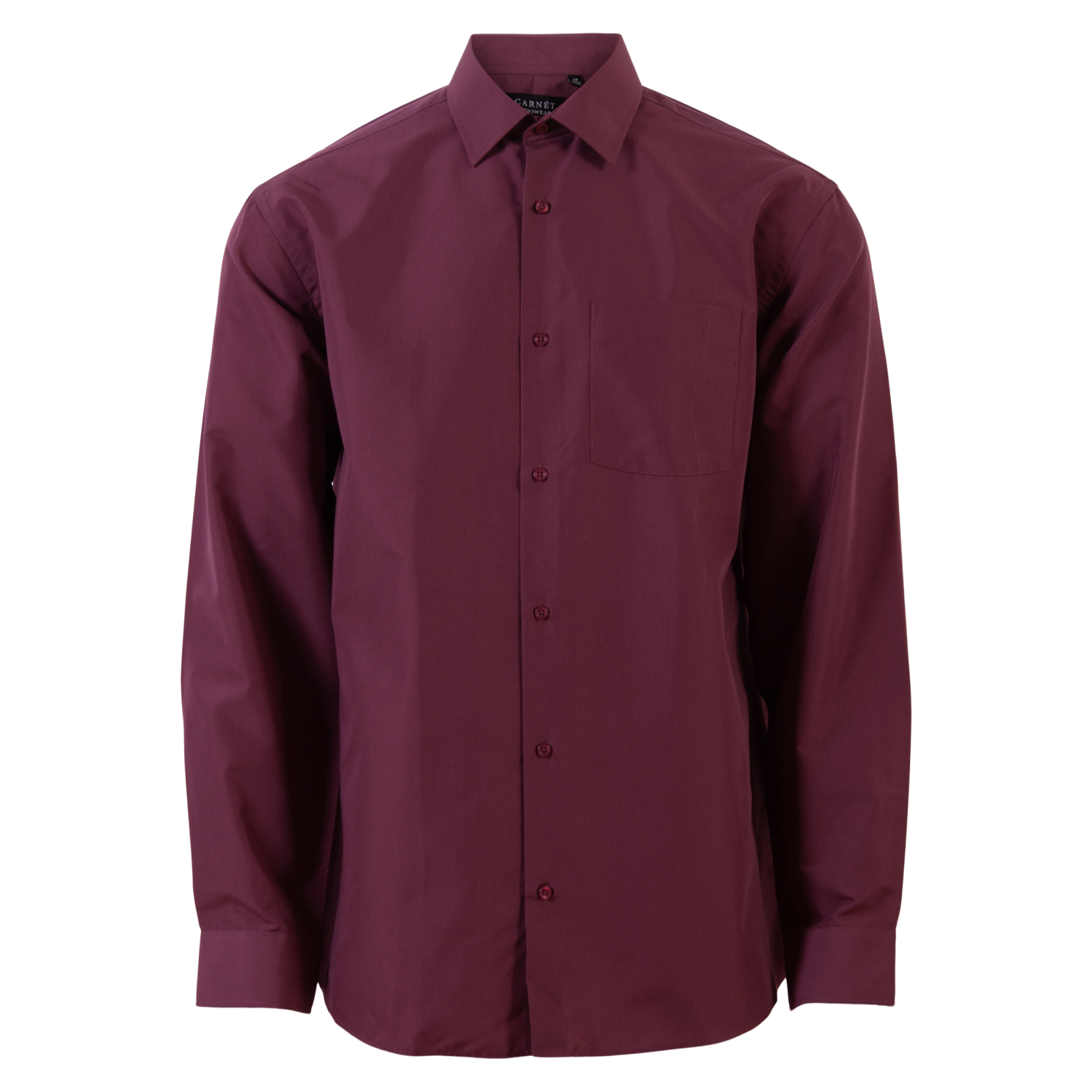 Køb Carnét Jaxon Herre Skjorte - Bordeaux - M online billigt tilbud rabat tøj
