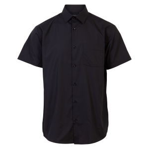 Køb Carnét Larch Herre Kortærmet skjorte - Black - XL online billigt tilbud rabat tøj