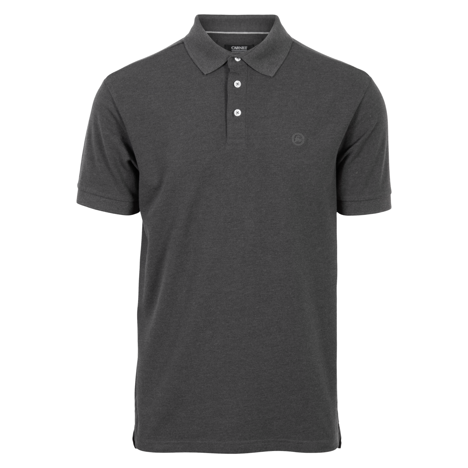 Køb Carnét Mathieu Herre Polo - Dark Grey Melange - S online billigt tilbud rabat tøj