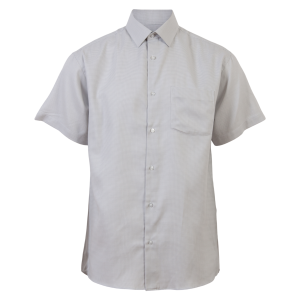 Køb Carnét Oak Herre Kortærmet skjorte - Grey Check - 5XL online billigt tilbud rabat tøj