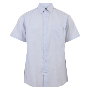 Køb Carnét Oak Herre Kortærmet skjorte - Light Blue Stripe - 4XL online billigt tilbud rabat tøj