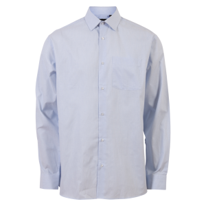 Køb Carnét Oak Herre Skjorte - Light Blue Stripe - M online billigt tilbud rabat tøj