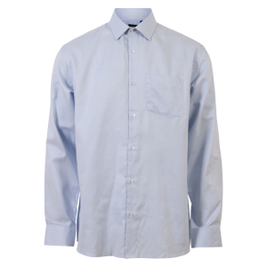 Køb Carnét Oak Herre Skjorte - Medium Blue Structure - 3XL online billigt tilbud rabat tøj