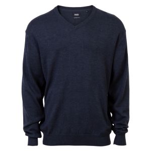 Køb Carnét Stone Herre Striktrøje - Medium Dark Blue - L online billigt tilbud rabat tøj