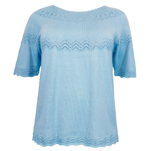 Køb Cassiopeia Jamiline Dame Bluse - Powder Blue - 42/44 online billigt tilbud rabat tøj