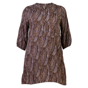 Køb Cassiopeia Janella Dame Tunika - Brown Combi - 42/44 online billigt tilbud rabat tøj