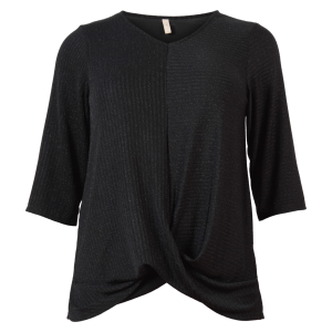 Køb Cassiopeia Lisanne Dame Bluse - Black Combi - 46/48 online billigt tilbud rabat tøj