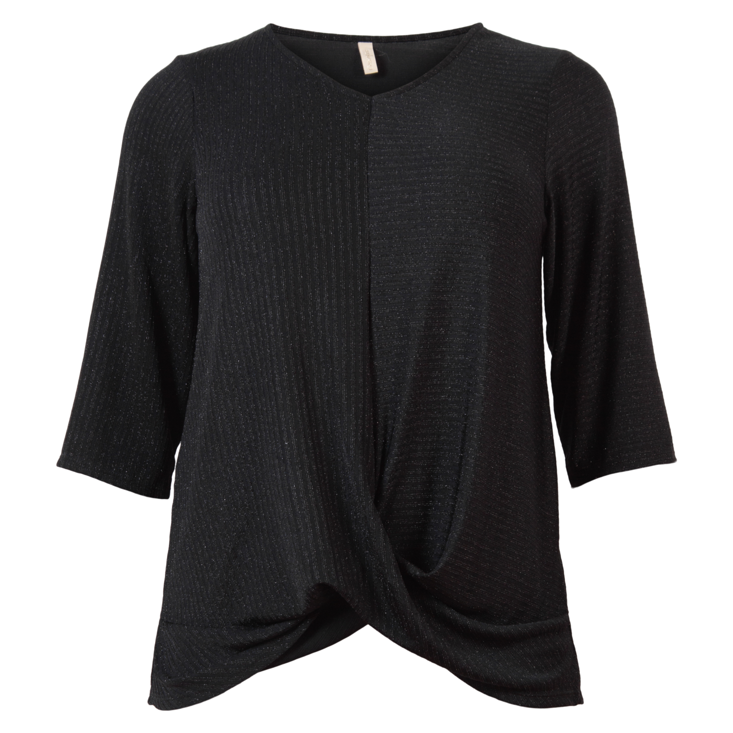 Køb Cassiopeia Lisanne Dame Bluse - Black Combi - 46/48 online billigt tilbud rabat tøj
