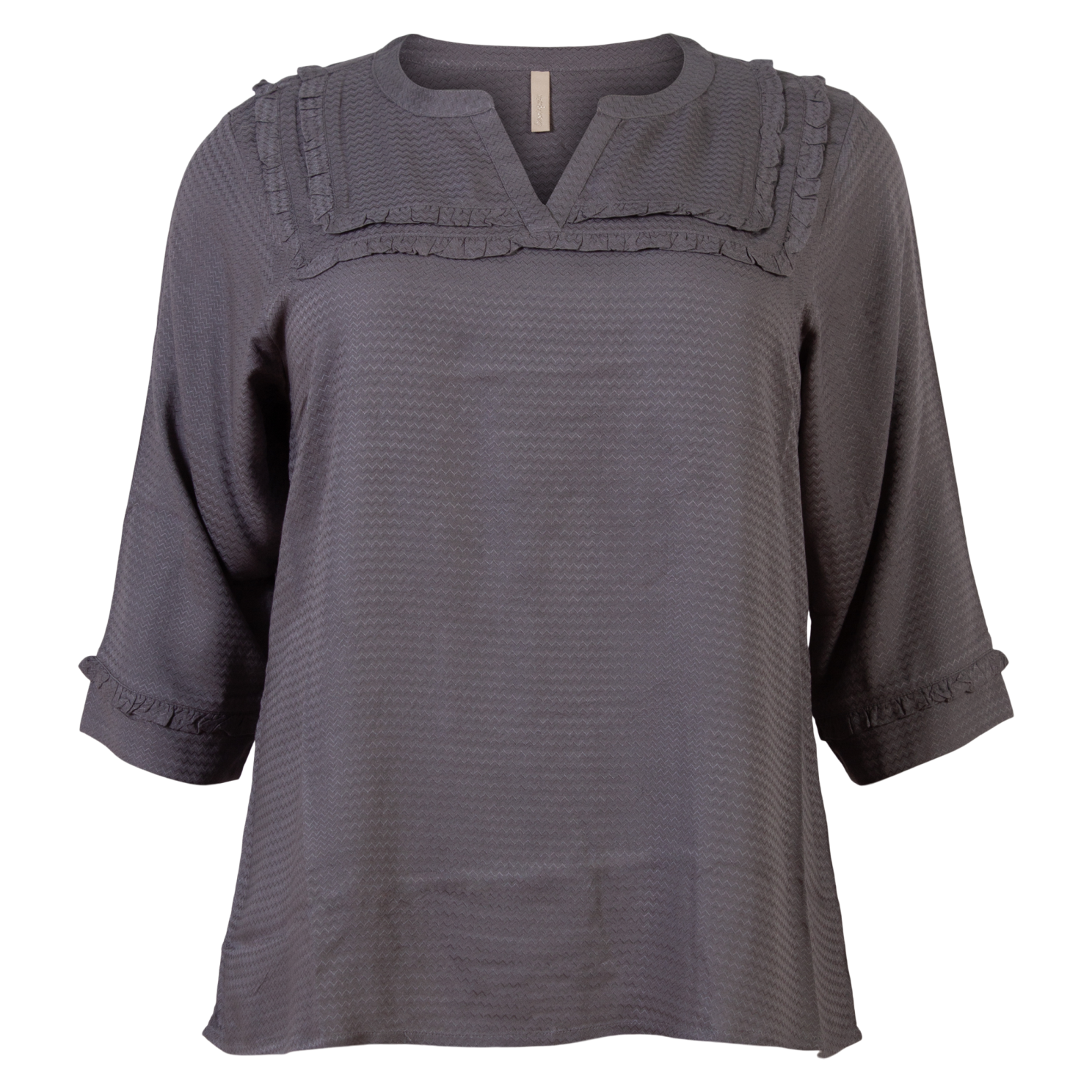 Køb Cassiopeia Petrille Dame Bluse - Granit - 50/52 online billigt tilbud rabat tøj