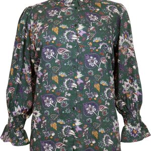 Køb Cassiopeia Toviana Dame Skjorte - Green Combi - 42/44 online billigt tilbud rabat tøj