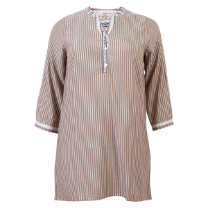 Køb Cassiopeia Zillena Dame Tunika - Sand Combi - 46/48 online billigt tilbud rabat tøj