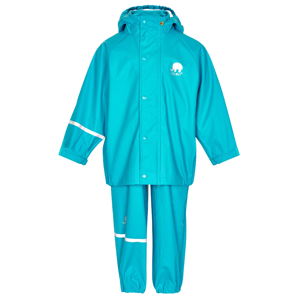 Køb CeLaVi Børne Regnsæt - Turquise - 70 online billigt tilbud rabat tøj