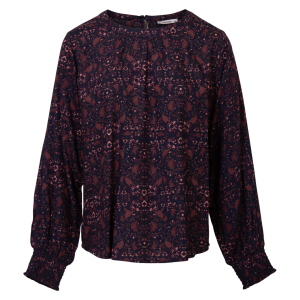 Køb ChaCha Dame Bluse - Navy/Red - M online billigt tilbud rabat tøj