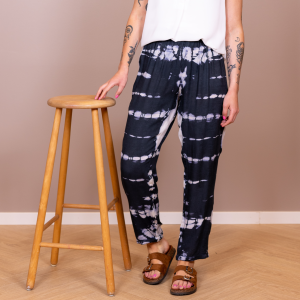 Køb ChaCha Dame Bukser - Navy - Grey/M online billigt tilbud rabat tøj