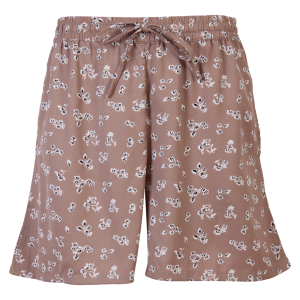 Køb ChaCha Dame Shorts - Brown Flower - M online billigt tilbud rabat tøj