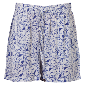 Køb ChaCha Dame Shorts - White Print - S online billigt tilbud rabat tøj