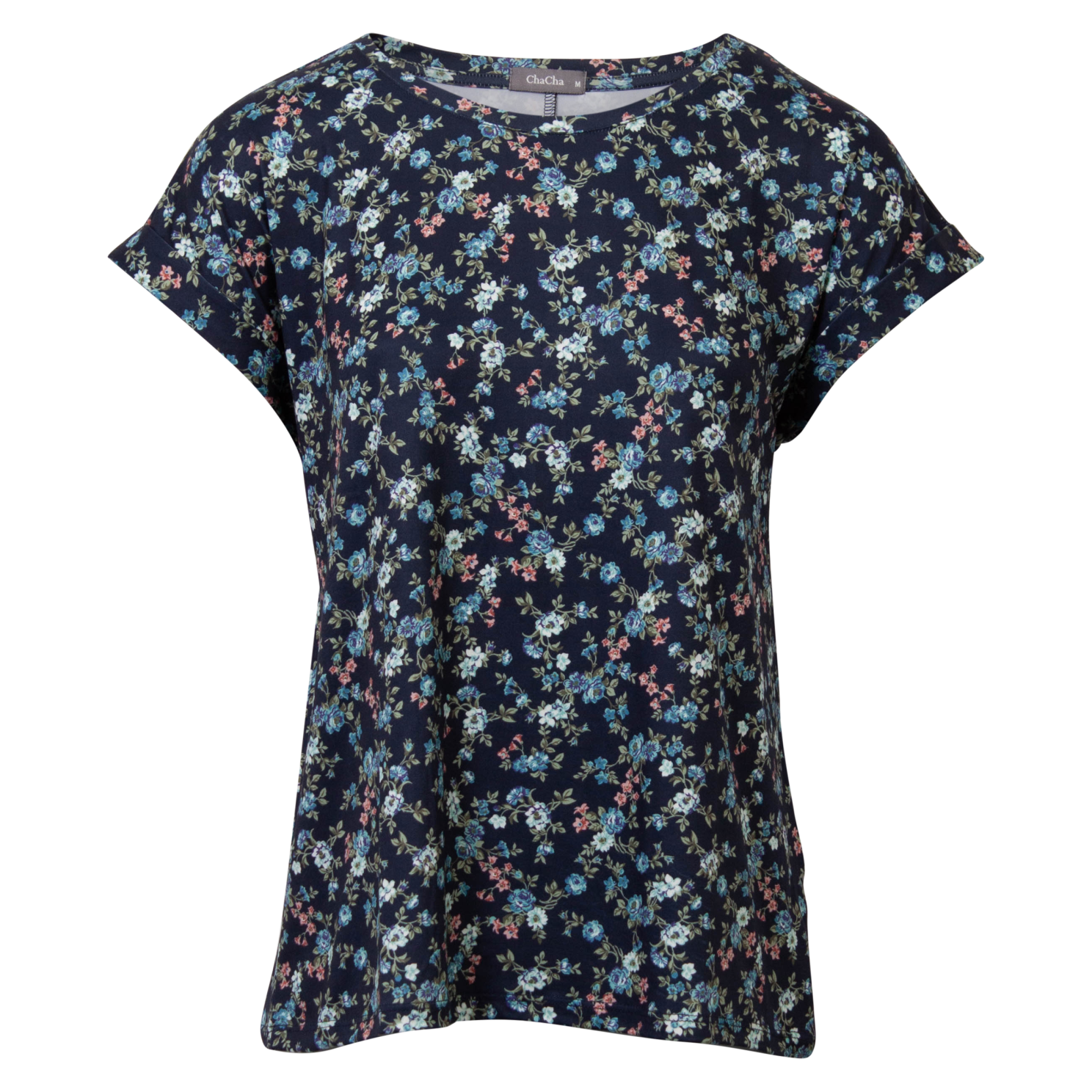 Køb ChaCha Dame T-shirt - Print 4 - M online billigt tilbud rabat tøj