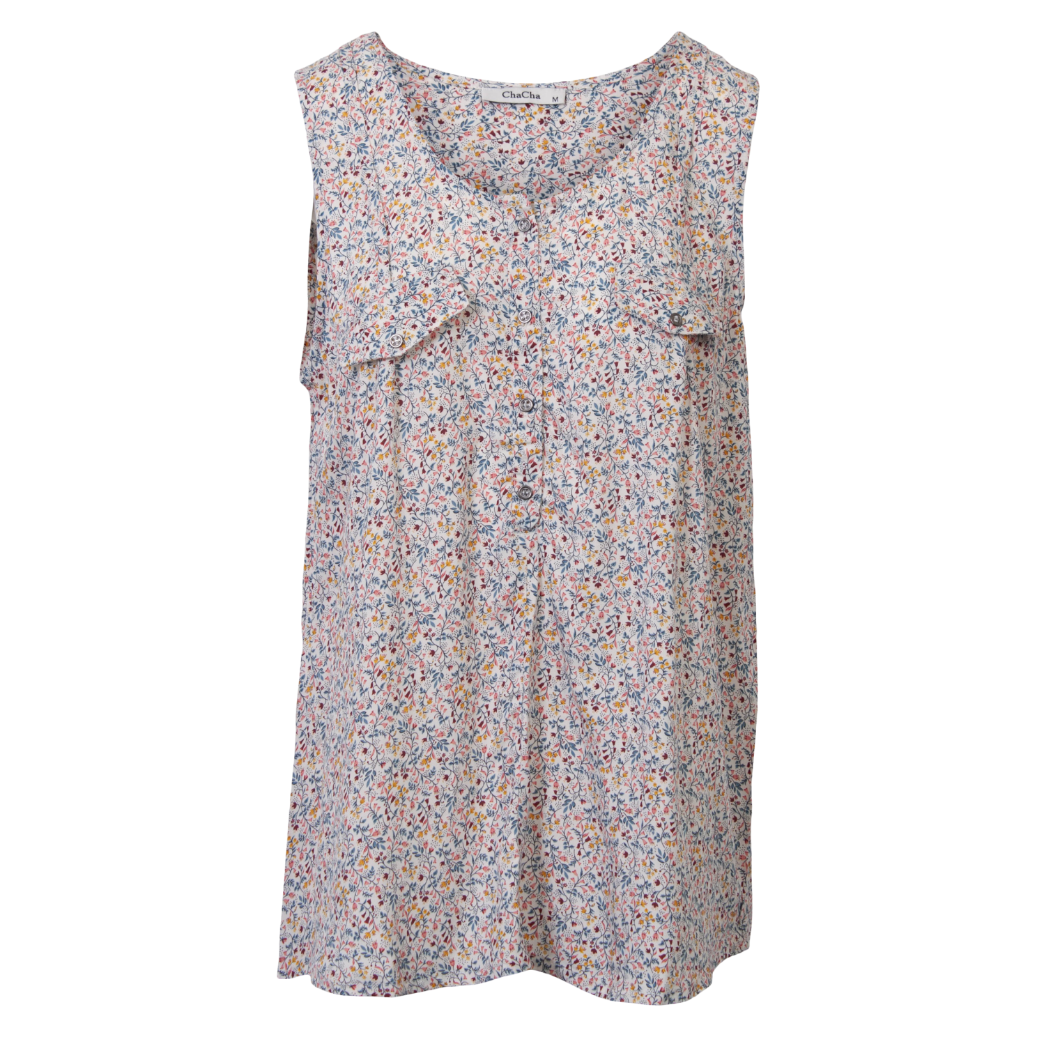 Køb ChaCha Dame Top - Print 9 - S online billigt tilbud rabat tøj