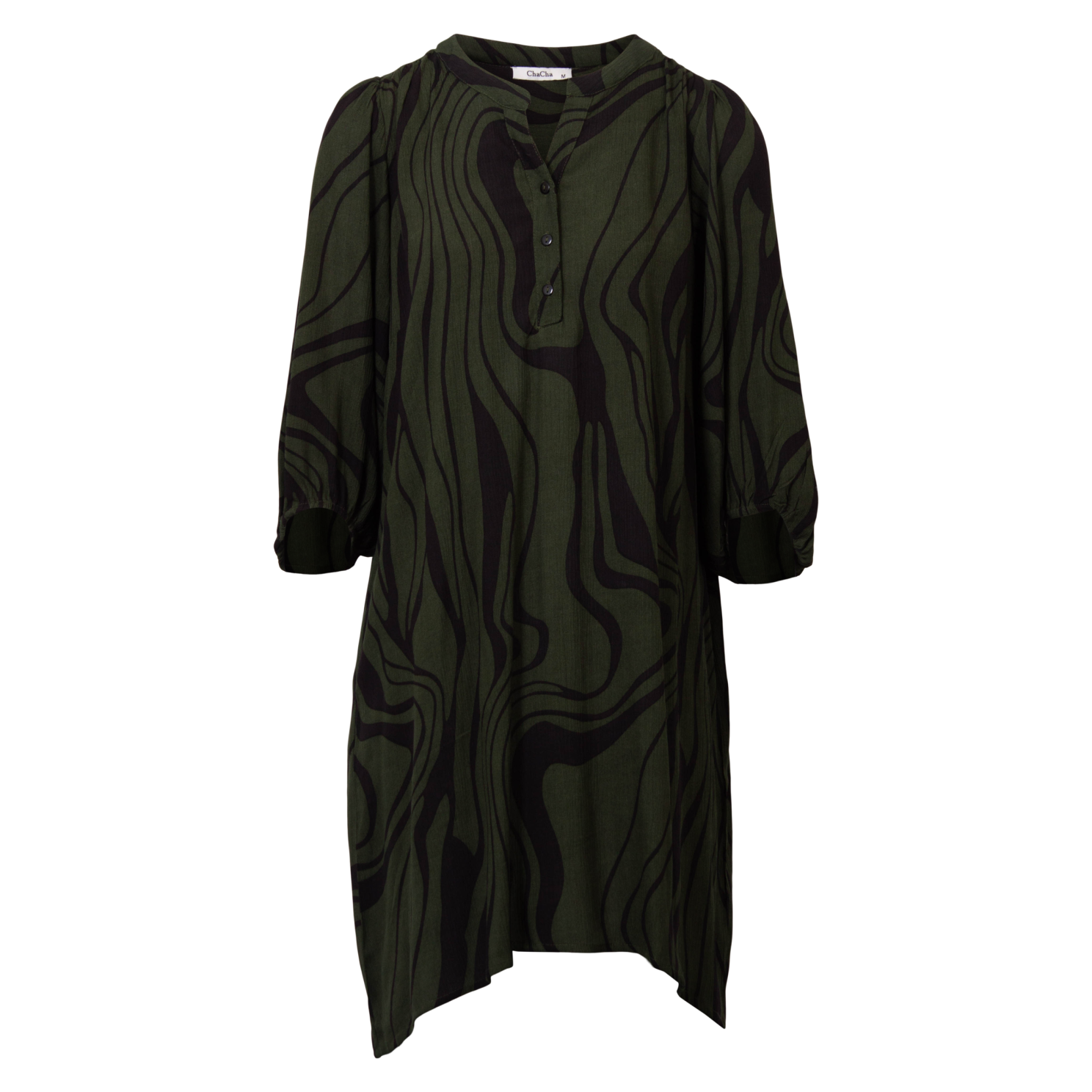Køb ChaCha Dame Tunika - Khaki/Black - L online billigt tilbud rabat tøj