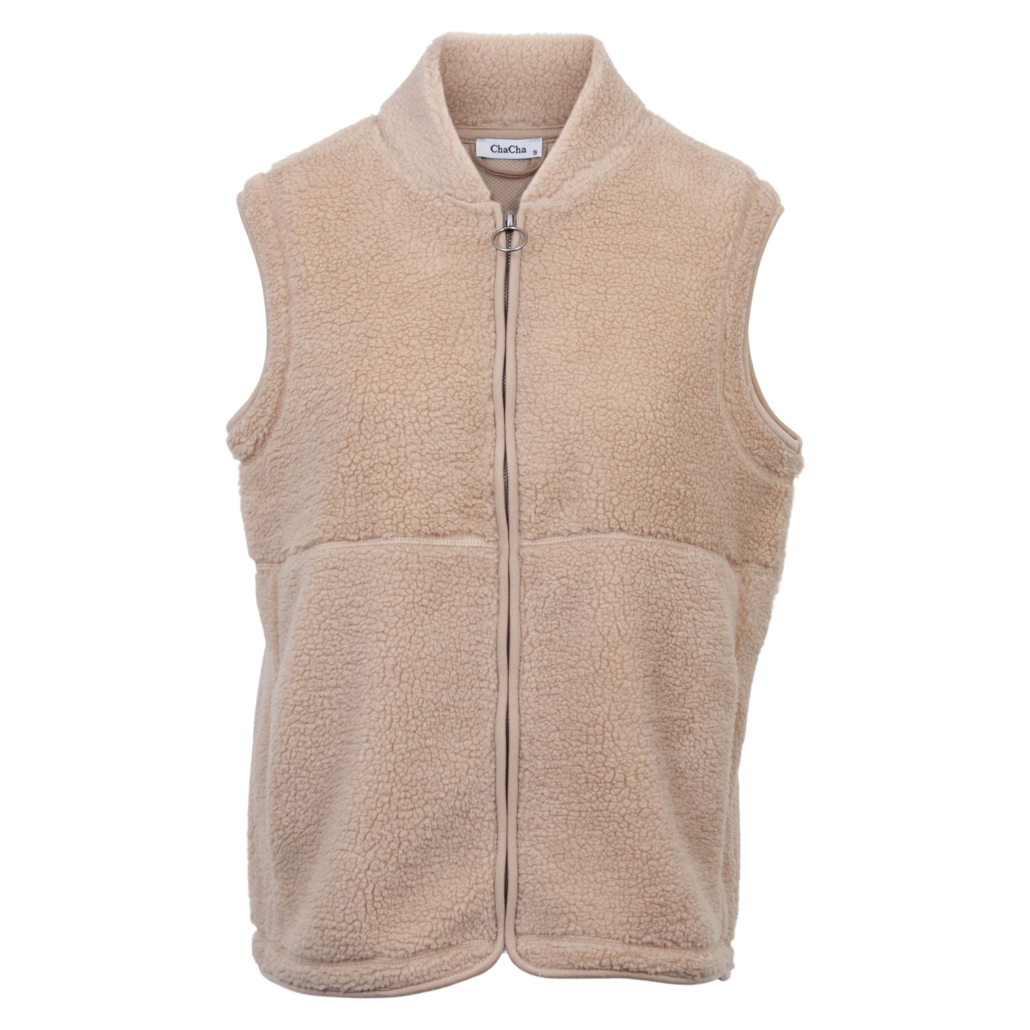 Køb ChaCha Onyx Dame Vest m. fleece - Sand - S online billigt tilbud rabat tøj