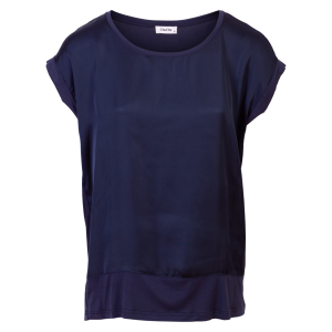 Køb ChaCha Thilde Dame T-shirt - Navy - M online billigt tilbud rabat tøj