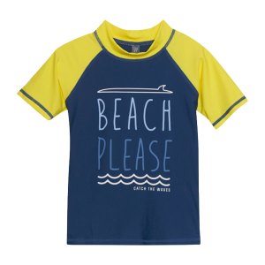 Køb Color Kids Drenge Badebluse - Dark Denim - 98 online billigt tilbud rabat tøj