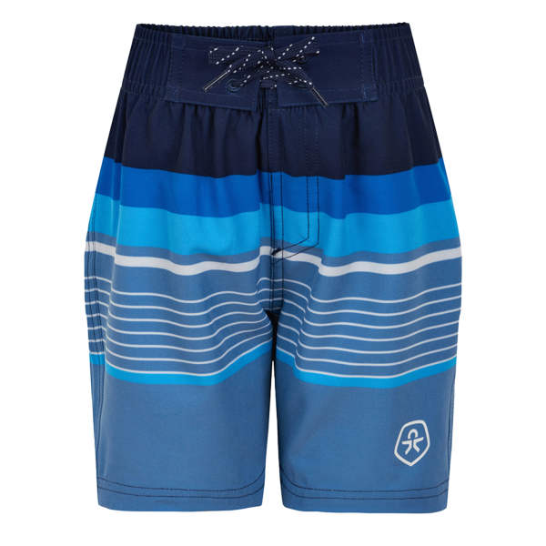 Køb Color Kids Drenge Badeshorts - China Blue - 104 online billigt tilbud rabat tøj