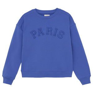 Køb Creamie Pige Sweatshirt i økologisk bomuld - Dazzling Blue - 128 online billigt tilbud rabat tøj