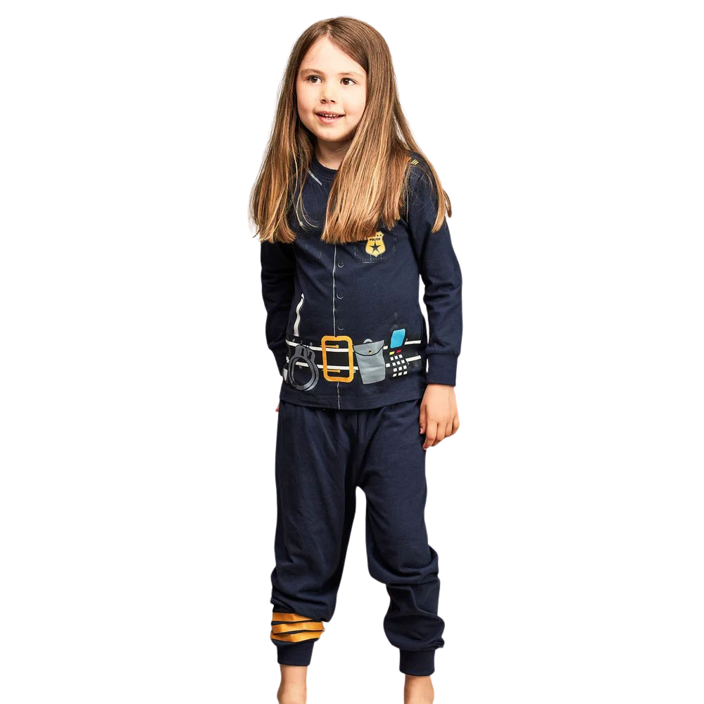 Køb Crossbow Børne Nattøjssæt - Dark Blue - 86/92 online billigt tilbud rabat tøj