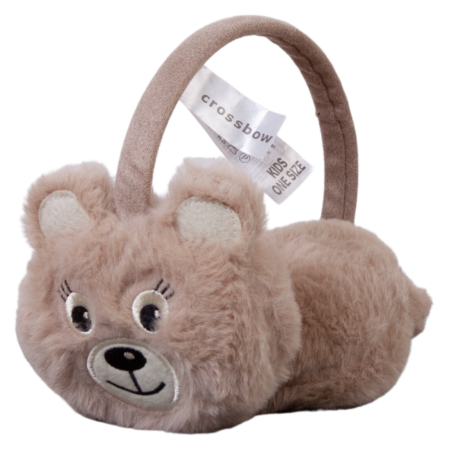 Køb Crossbow Børne Ørevarmere - Lysebrun - Onesize online billigt tilbud rabat tøj