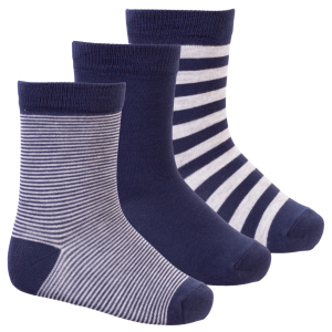 Køb Crossbow Børne Strømper i bambus - Navy/Grå mix - 31/33 online billigt tilbud rabat tøj