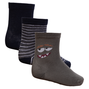 Køb Crossbow Børne Strømper m. non-slip - Navy stripe - 19/21 online billigt tilbud rabat tøj