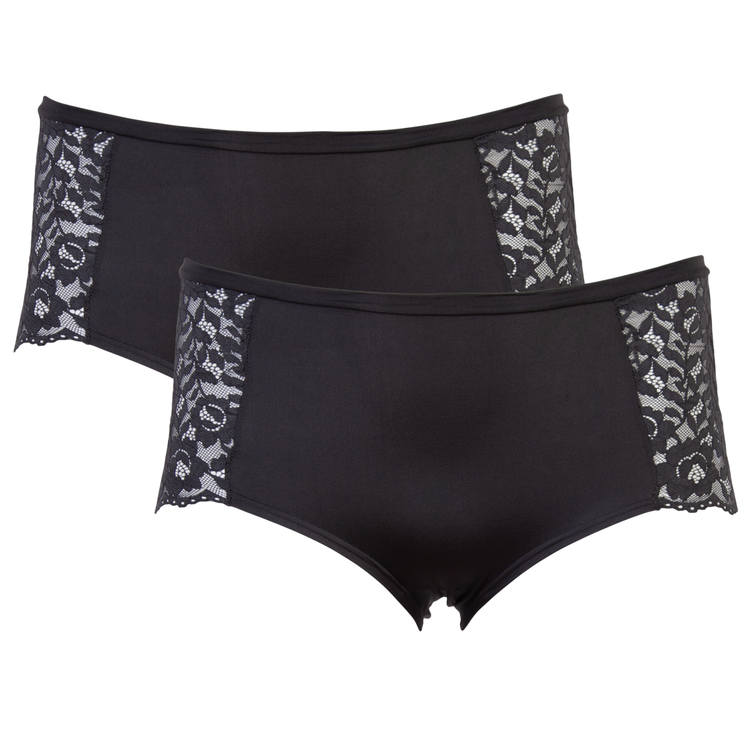 Køb Crossbow Dame Maxi trusser - Black - L online billigt tilbud rabat tøj