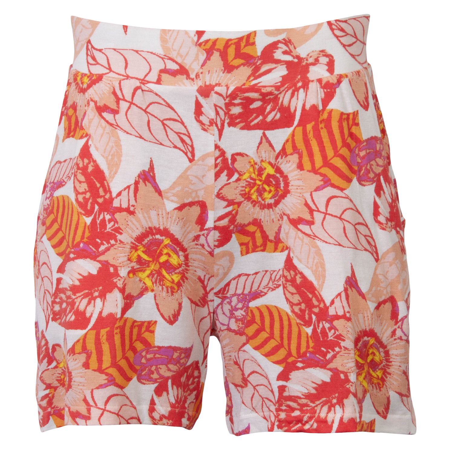 Køb Crossbow Dame Shorts i bambus - Orange/pink - L online billigt tilbud rabat tøj