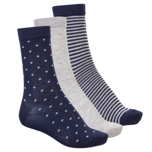Køb Crossbow Dame Strømper i bambus - Navy Mix - 37/40 online billigt tilbud rabat tøj