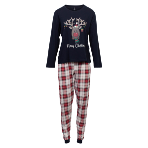 Køb Crossbow Jule Dame Nattøjssæt - Sky Captain - XL online billigt tilbud rabat tøj