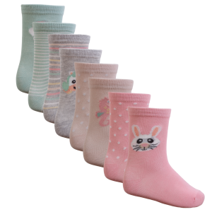 Køb Crossbow Pige Strømper - Pastel Mix - 25/27 online billigt tilbud rabat tøj