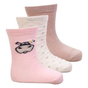 Køb Crossbow Pige Strømper m. non-slip - Lyserød Ko - 19/21 online billigt tilbud rabat tøj