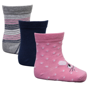 Køb Crossbow Pige Strømper m. non-slip - Pink Mix - 19/21 online billigt tilbud rabat tøj