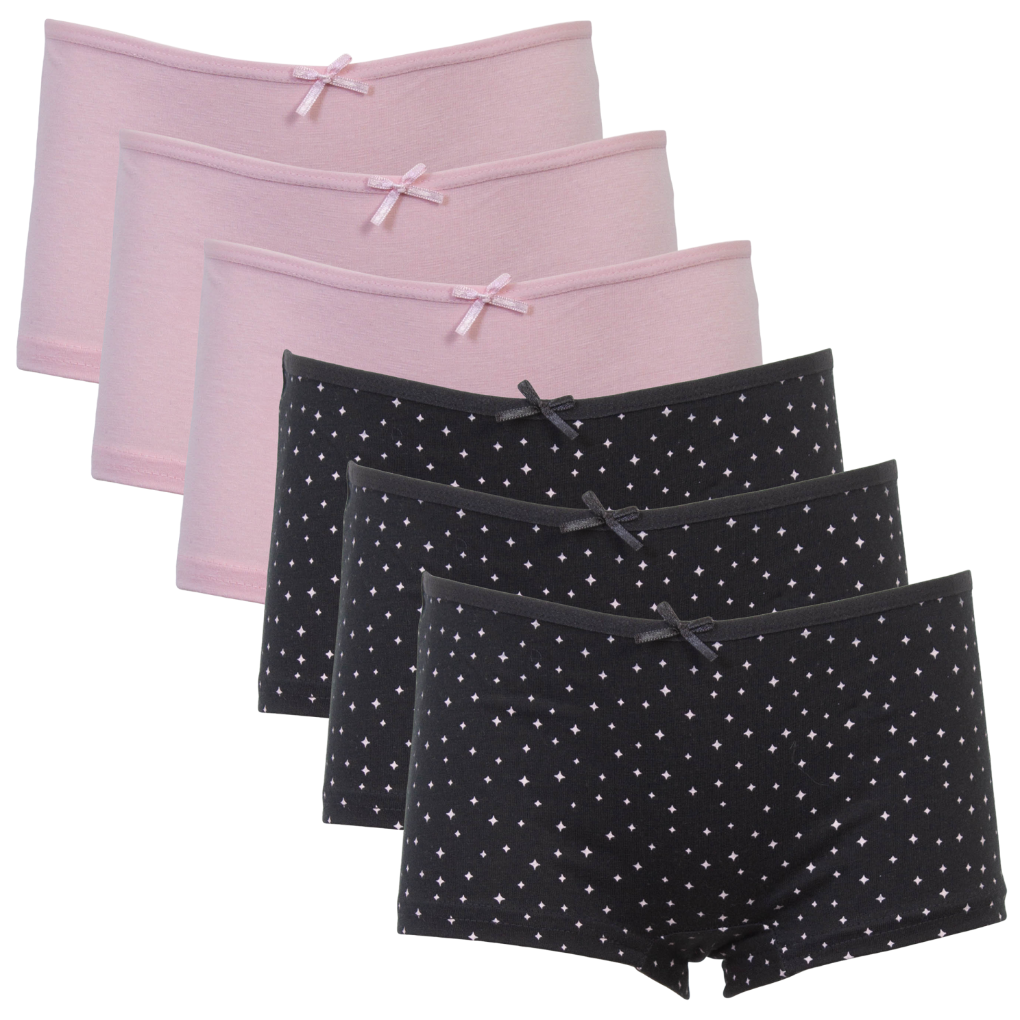 Køb Crossbow Pige Underbukser - Sort/Lyserød - 122/128 online billigt tilbud rabat tøj