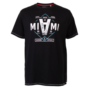 Køb D5555 Bingham Herre T-shirt - Black - 3XL online billigt tilbud rabat tøj