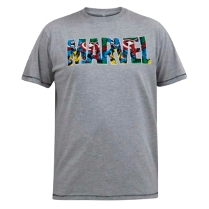 Køb D5555 Comic Herre T-shirt - Grey Marl - 3XL online billigt tilbud rabat tøj