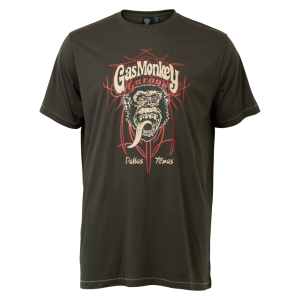 Køb D5555 Dallas Herre T-shirt - Khaki - 3XL online billigt tilbud rabat tøj