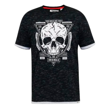 Køb D5555 Darrren Herre T-shirt - Black Reno - 4XL online billigt tilbud rabat tøj
